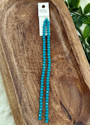 4x6mm Rondelle 2 Strands