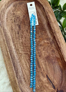 4x6mm Rondelle 2 Strands