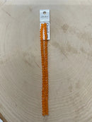4x6mm Rondelle 2 Strands