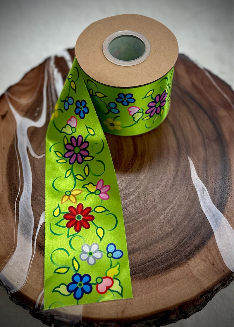 3" Kokom Flowers Ribbon