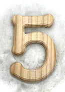 Light Wooden Alphabet Letters