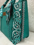 Paisley, Bandana Wrapped Wrangler Purse