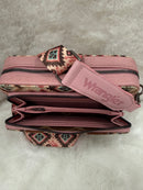 Southwestern Wrangler Crossbody with Wallet Compartment