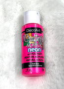 Acrylic Neon Paint Tubes