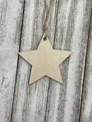 Small Wooden Christmas Ornaments