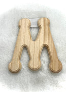 Light Wooden Alphabet Letters