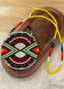 Large Beaded Medallions