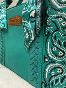 Paisley, Bandana Wrapped Wrangler Purse