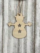 Small Wooden Christmas Ornaments