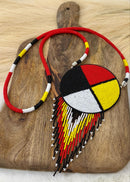 Large Beaded Medallions