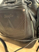 Southwestern Drawstring Crossbody Bag