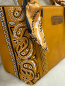 Paisley, Bandana Wrapped Wrangler Purse