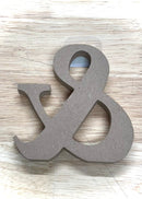 Wooden Alphabet Letters