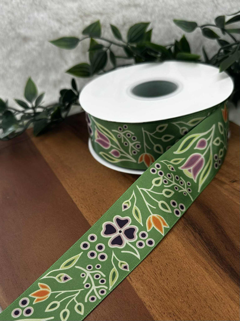 Renata Fall Floral Ribbon