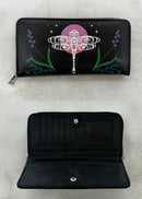 Faux Leather Embossed Wallet