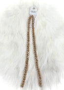 Bicones 2 Strands 7": 6mm