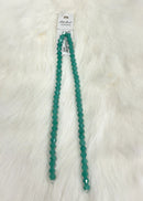 Bicones 2 Strands 7": 6mm