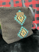 Sherpa Aztec Tote/Crossbody