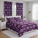 Diamond Collection 4 Piece Double Comforter Set