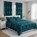 Diamond Collection 4 Piece Double Comforter Set
