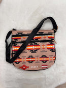 Fleece Navajo Design Crossbody