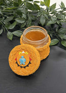 Leather Wrapped Jars