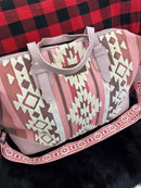 Sherpa Aztec Canvas Duffle Bag