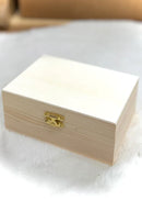 Wooden Rectangle Craft Boxes