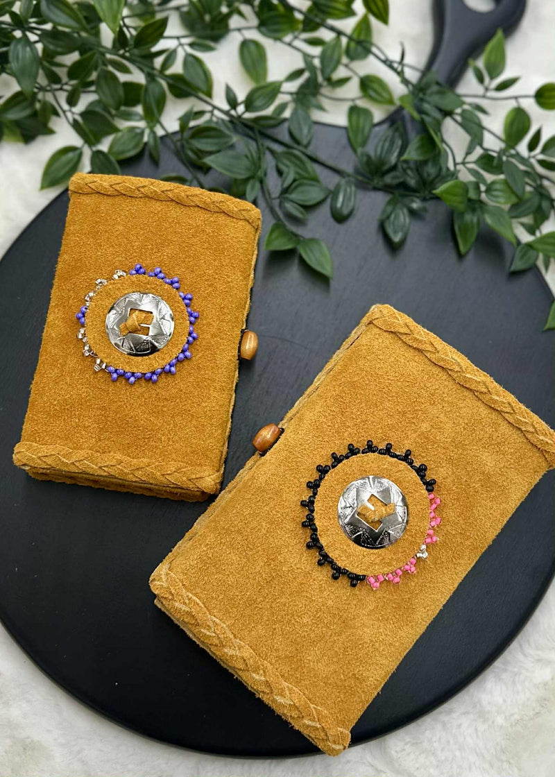 Leather Wrapped Keepsake Box