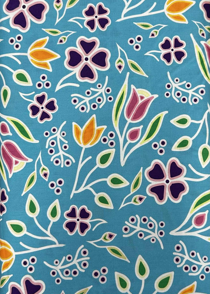Renata Meconse Fall Floral Cotton Fabric