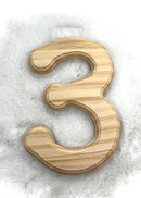 Light Wooden Alphabet Letters