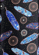 Jackie Traverse Feather Satin Fabric