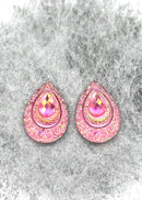Sparkle Teardrop Cabochons *
