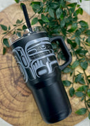 Insulated Tumbler with Straw