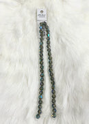 Bicone 2 Strand 7": 8mm