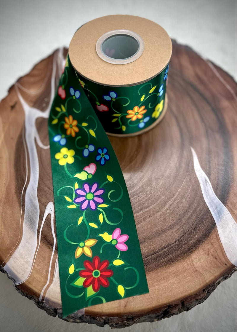 3" Kokom Flowers Ribbon