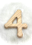 Light Wooden Alphabet Letters