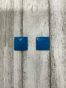 Neon Checkered Cabochons