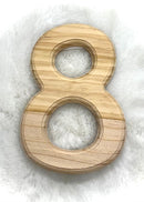 Light Wooden Alphabet Letters