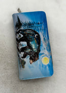 Faux Leather Embossed Wallet