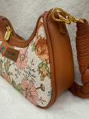 Floral Printed Wrangler Hobo Purse