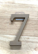 Wooden Alphabet Letters