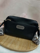 Faux Leather Compact Crossbody