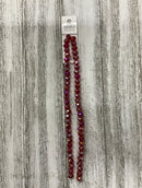 6x8mm Rondelle 2 Strands