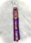 DIY Flower 7IN Tulips & Butterfly Mix 4 Strand