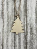 Small Wooden Christmas Ornaments