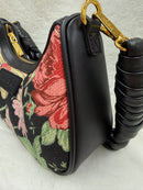 Floral Printed Wrangler Hobo Purse