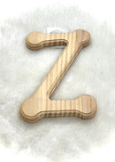 Light Wooden Alphabet Letters