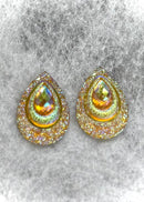 Sparkle Teardrop Cabochons *