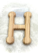 Light Wooden Alphabet Letters
